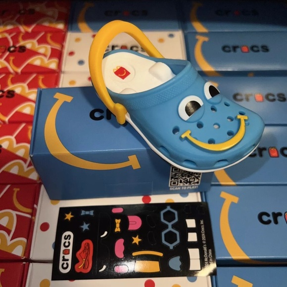 McDonald's Toys 224 Mcdonalds X Crocs Happy Meal Mini Crocs 6 Key